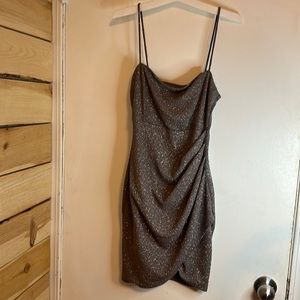 Grey with glitter Windsor Dress